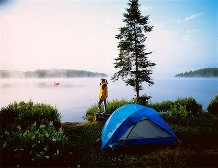 simsearch:700-00071225,k - Camping, Tom Thomson Lake Algonquin Park, Ontario, Canada Stock Photo - Rights-Managed, Code: 700-00013009