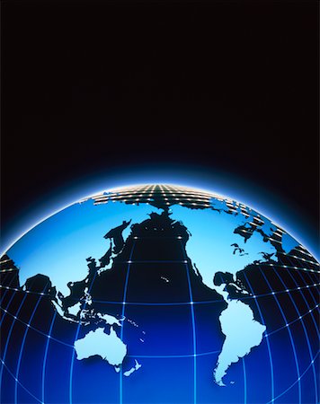 shape map americas - Globe Photographie de stock - Rights-Managed, Code: 700-00013053