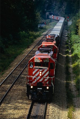 Train en Colombie-Britannique, Canada Photographie de stock - Rights-Managed, Code: 700-00013161