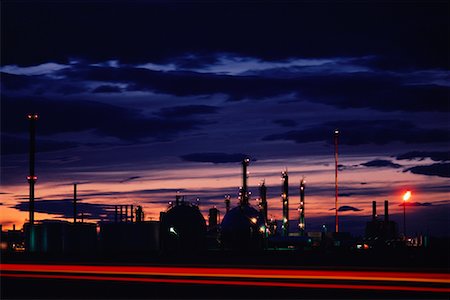 energy plant oil and gas - Gas Refinery Alberta, Canada Foto de stock - Con derechos protegidos, Código: 700-00013163