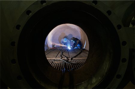 roy ooms welder - Welding Tank Chamber Stock Photo - Rights-Managed, Code: 700-00013452