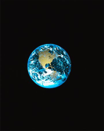 earth from space - Terre vue de le nord du espace et Amérique du Sud Photographie de stock - Rights-Managed, Code: 700-00013965