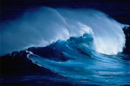 simsearch:700-00024352,k - Waves Maui, Hawaii, USA Foto de stock - Con derechos protegidos, Código: 700-00024345