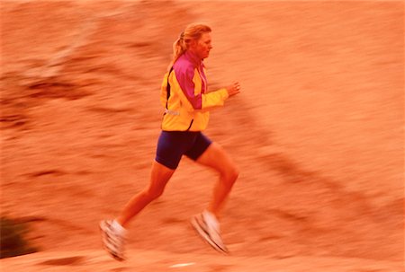 simsearch:640-02947561,k - Woman Jogging Moab, Utah, USA Stock Photo - Rights-Managed, Code: 700-00024493