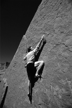 simsearch:700-00196580,k - Mann-Klettern-Moab, Utah, USA Stockbilder - Lizenzpflichtiges, Bildnummer: 700-00024506