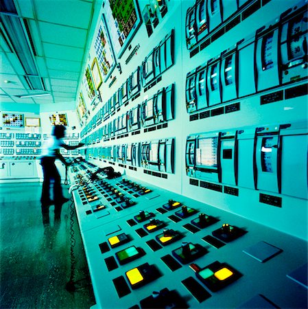 Man Working in Control Room Stock Photo - Rights-Managed, Code: 700-00025817