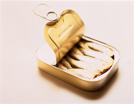 simsearch:600-00075505,k - Can of Sardines Stock Photo - Rights-Managed, Code: 700-00026600