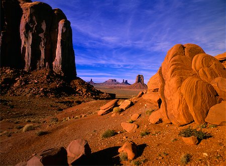 simsearch:700-00186698,k - Monument Valley Arizona, USA Foto de stock - Direito Controlado, Número: 700-00026695