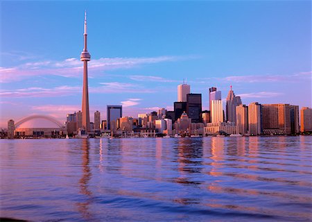 rogers centre - Skyline de la ville Toronto, Ontario, Canada Photographie de stock - Rights-Managed, Code: 700-00026738