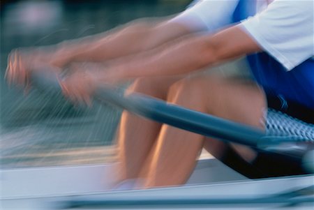 Blurred Close-Up of Rower Stock Photo - Rights-Managed, Code: 700-00027526