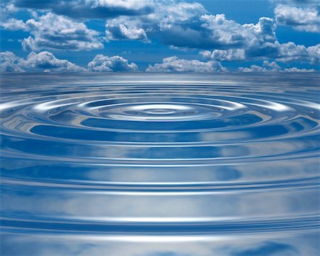 simsearch:700-00013923,k - Rippling Water Reflecting Sky Stock Photo - Rights-Managed, Code: 700-00028249
