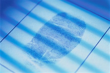 simsearch:700-00161018,k - Close-Up of Finger Print Stock Photo - Rights-Managed, Code: 700-00028805
