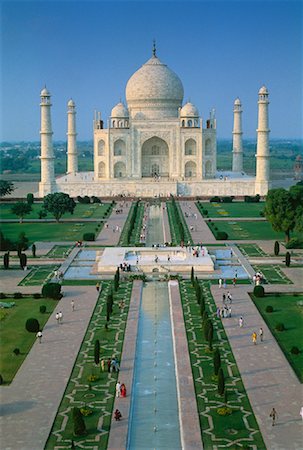 simsearch:700-00328491,k - Taj Mahal Agra, India Stock Photo - Rights-Managed, Code: 700-00029394