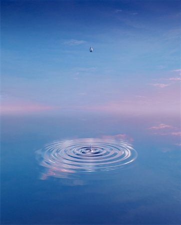 simsearch:700-00013923,k - Water Drop and Ripples Stock Photo - Rights-Managed, Code: 700-00020352