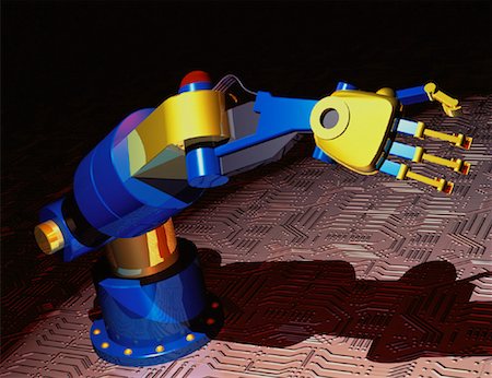 robotic arm - Robotic Arm Stock Photo - Rights-Managed, Code: 700-00020379