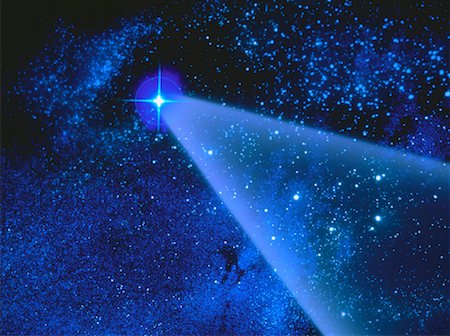 simsearch:700-00021156,k - Bright Star with Beam of Light Foto de stock - Direito Controlado, Número: 700-00020862