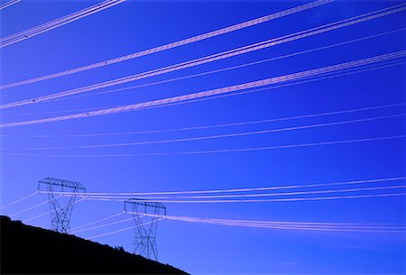 electric tower us - Electrical Transmission Lines North of Ellensburg Washington, USA Stock Photo - Rights-Managed, Code: 700-00021030