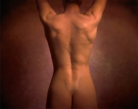 simsearch:700-00087311,k - Nude Woman's Back Foto de stock - Con derechos protegidos, Código: 700-00021467
