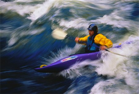 simsearch:700-00190400,k - Kayak en eaux vives Minden, Ontario, Canada Photographie de stock - Rights-Managed, Code: 700-00021610