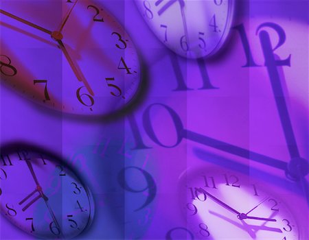 second hand (clock) - Clock Collage Stock Photo - Rights-Managed, Code: 700-00023771