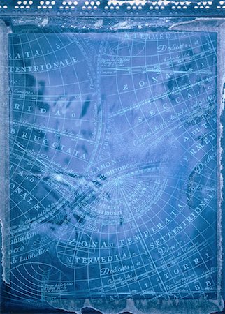 Navigational Map Stock Photo - Rights-Managed, Code: 700-00034584