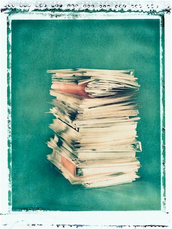 simsearch:700-00795526,k - Stack of Paper Stock Photo - Rights-Managed, Code: 700-00035009