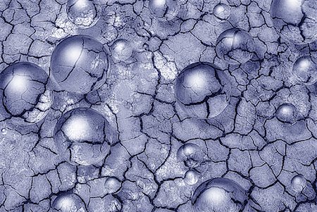 Cracked Earth and Spheres Stock Photo - Rights-Managed, Code: 700-00035415