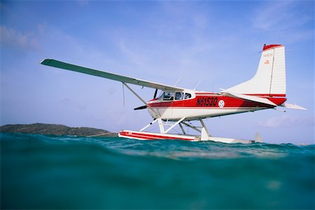 Seaplane on Water Puerto Rico Fotografie stock - Rights-Managed, Codice: 700-00035973