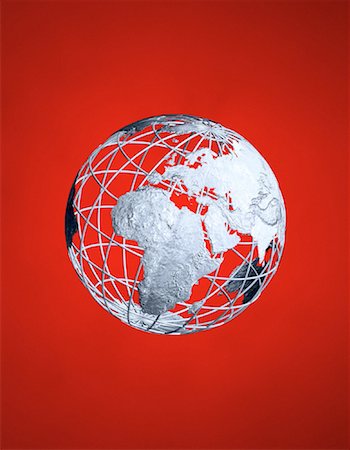 Wire Globe Africa and Europe Stock Photo - Rights-Managed, Code: 700-00036078