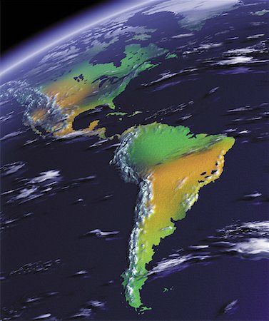 Globe North and South America Foto de stock - Con derechos protegidos, Código: 700-00036266