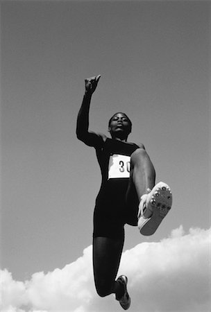 simsearch:700-00029794,k - Woman Long Jumping Stock Photo - Rights-Managed, Code: 700-00037044