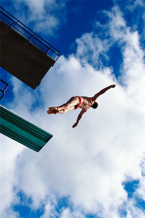 Man Diving Stock Photo - Rights-Managed, Code: 700-00037186