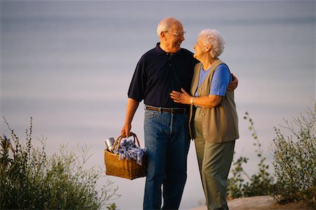 Mature Couple on Picnic Stock Photo - Rights-Managed, Code: 700-00037394