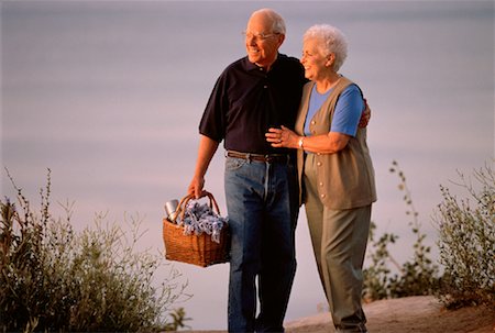 Mature Couple on Picnic Stock Photo - Rights-Managed, Code: 700-00037393