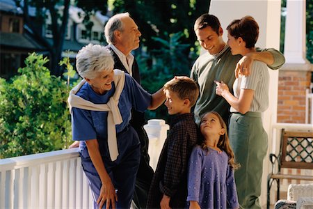 simsearch:700-00048144,k - Family on Porch Stock Photo - Rights-Managed, Code: 700-00037691