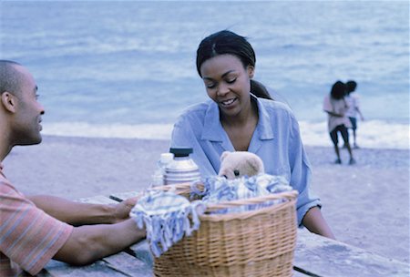 family picnic african american - Family on Picnic Stock Photo - Rights-Managed, Code: 700-00038467