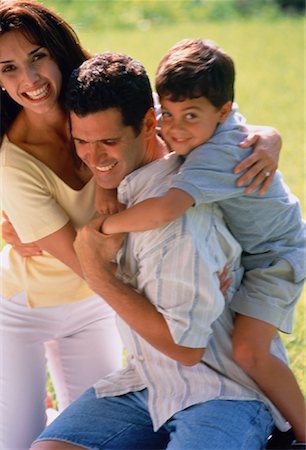 simsearch:700-00154884,k - Family Embracing Outdoors Stock Photo - Rights-Managed, Code: 700-00039259