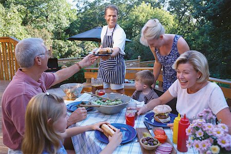 Family Barbecue Stock Photo - Rights-Managed, Code: 700-00039339