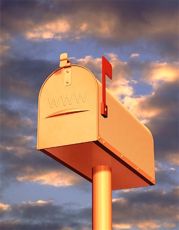 simsearch:700-00056820,k - Mailbox with WWW Stock Photo - Rights-Managed, Code: 700-00039471