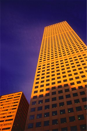Looking Up at Office Towers Denver, Colorado, USA Stock Photo - Rights-Managed, Code: 700-00030295