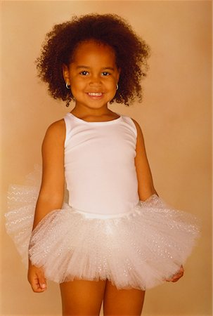 Portrait of Girl Wearing Ballerina Costume Stock Photo - Rights-Managed, Code: 700-00030338