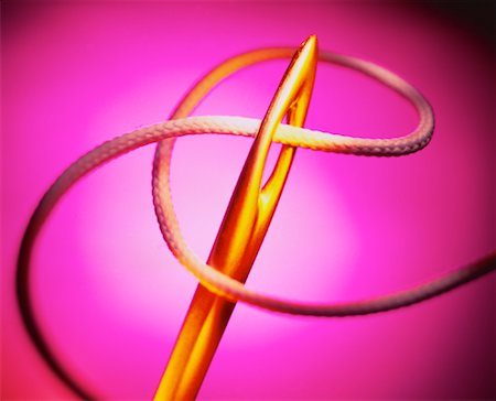 simsearch:600-03621317,k - Close-Up of Needle and Thread Stock Photo - Rights-Managed, Code: 700-00030511