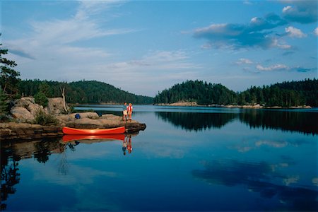 simsearch:700-00071225,k - Couple Canoeing Temagami, Ontario, Canada Stock Photo - Rights-Managed, Code: 700-00031157