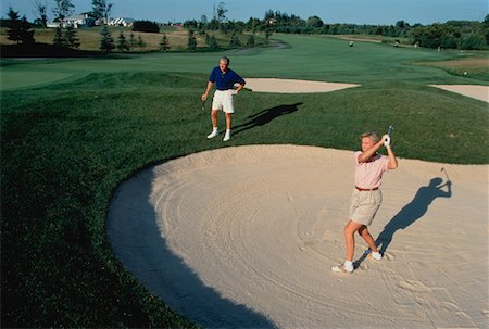 richmond hill - Mature Couple Golfing Richmond Hill, Ontario, Canada Foto de stock - Direito Controlado, Número: 700-00031167