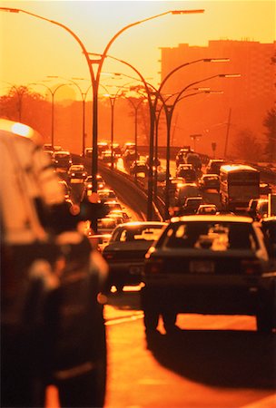 simsearch:400-04600744,k - Highway Traffic at Sunset Stock Photo - Rights-Managed, Code: 700-00031335