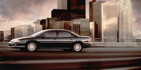 panoramic road drive - Car on Highway Stock Photo - Rights-Managed, Code: 700-00031486