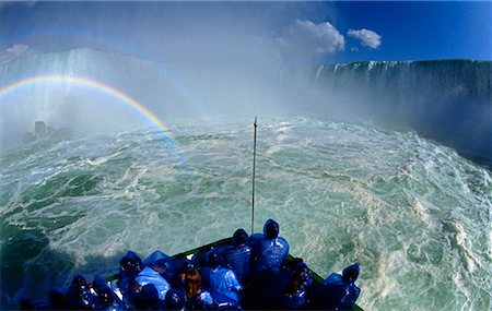 Tourists, Niagara Falls Ontario, Canada Stock Photo - Rights-Managed, Code: 700-00032538