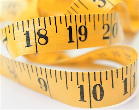 Close-Up of Measuring Tape Stock Photo - Rights-Managed, Code: 700-00032582