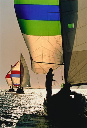 spinnaker - Voile Photographie de stock - Rights-Managed, Code: 700-00032921