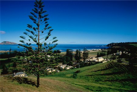 Kingston Historic Area Norfolk Island, Australia Stock Photo - Rights-Managed, Code: 700-00033865